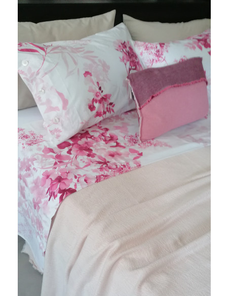 PAUL Completo Letto matrimoniale cotone percalle