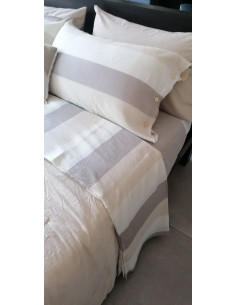 MILENA  Completo Letto matrimoniale cotone no stiro