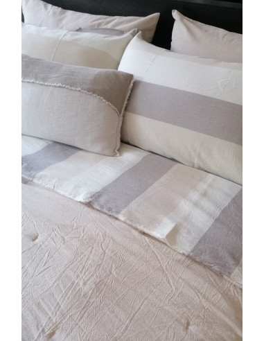 MILENA  Completo Letto matrimoniale cotone no stiro