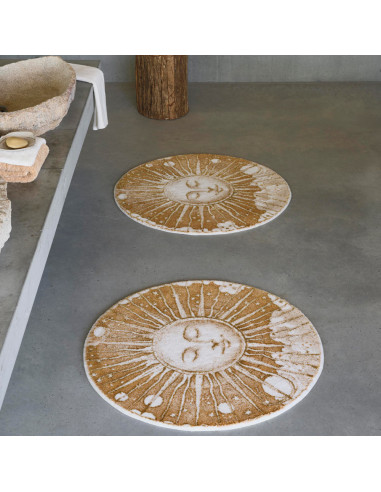 ROI SOLEIL Tappeto Arredo bagno o altro cotone