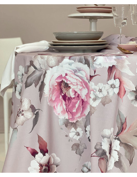 PEONY Tovaglia da 6/8 posti cotone
