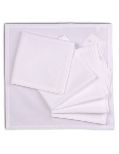 SET 4 Pezzi tovaglioli gabardin cotone