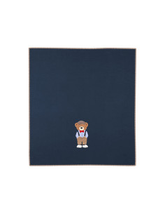 TEDDY RELIVE Plaid pilecon ricamo e applicazioni 2