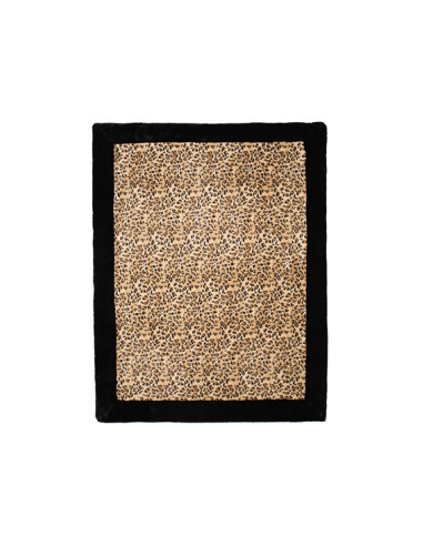 CHIC SAFARI Plaid ecopelliccia ecologica