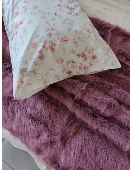 AUTUNNO Plaid ecopelliccia fodero velluto