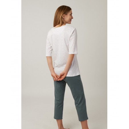 DAILY5 Pigiama donna cotone offerta CANAT