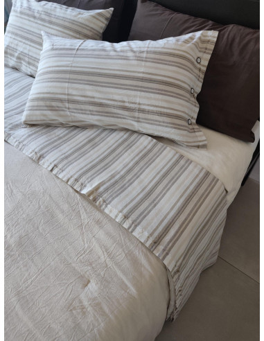 LEVIA Completo Lenzuola matrimoniale NO STIRO