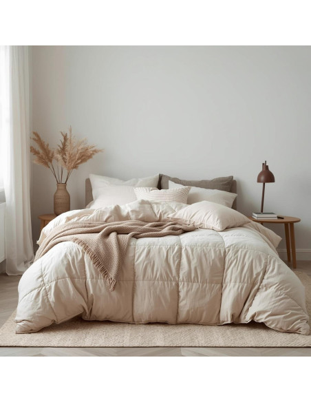 ECOBIO Piumino d'oca Caldo