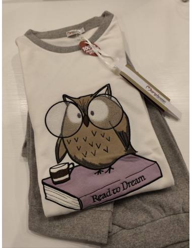 Offerta MARYHOME - MINERVA Pigiama donna caldo invernale