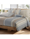 LUCIA Parure Copripiumino matrimoniale cotone stone washed