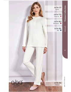 PANNA Pigiama donna cotone interlock 2
