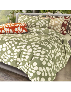 SASHA Copripiumino matrimoniale cotone effetto vissuto