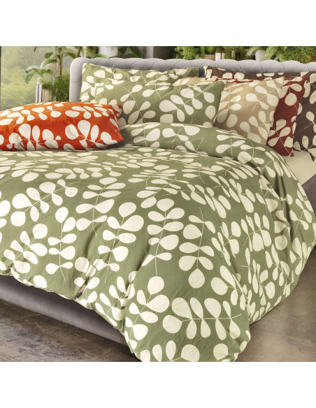 SASHA Copripiumino matrimoniale cotone effetto vissuto