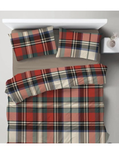 FORTUNY Copripiumino singolo cotone tinto filo