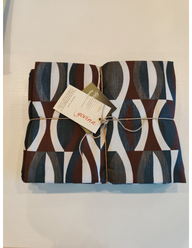 DOLLY Copripiumino matrimoniale con federe cotone NO STIRO