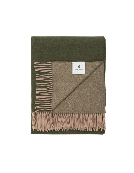 ULISSE Plaid pura lana merino extrafine