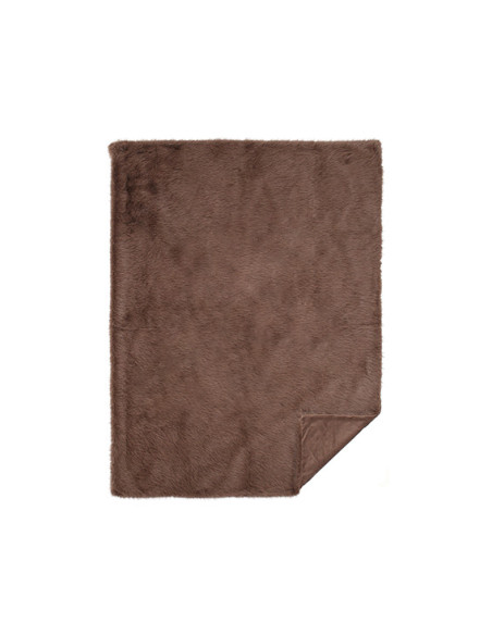 AUTUNNO Plaid ecopelliccia fodero velluto