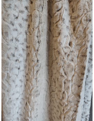 NAIROBI Plaid ecopelliccia leggero morbido