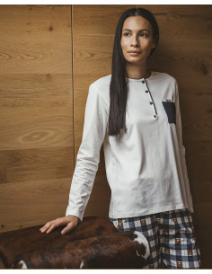 CROCUS Pigiama donna jersy cotone 2
