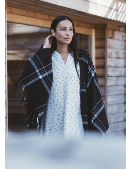 TARTAN Plaid versatile nero