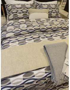 DOLLY Parure Copripiumino matrimoniale cotone NO STIRO